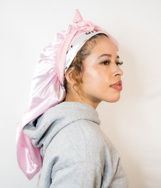 Satin Braid Bonnet