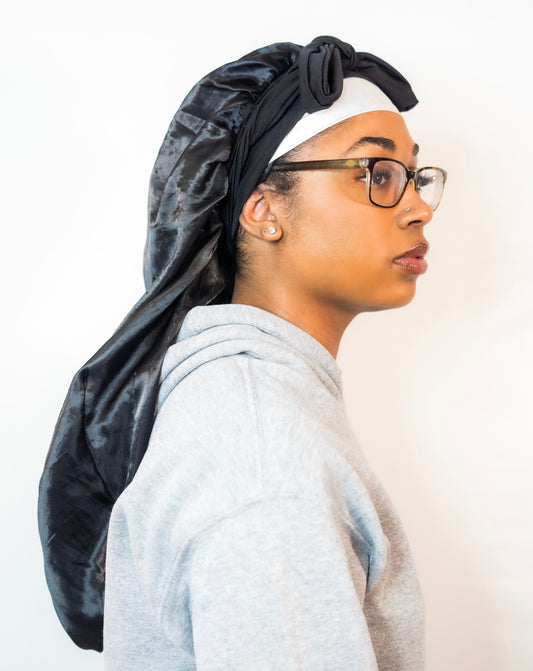 Satin Braid Bonnet