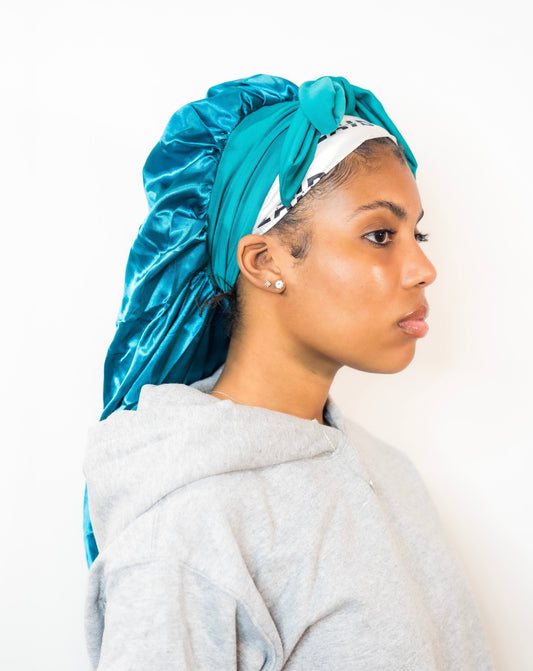 Satin Braid Bonnet